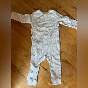Pehr EUC 12-18 month long sleeve onesie ABC print